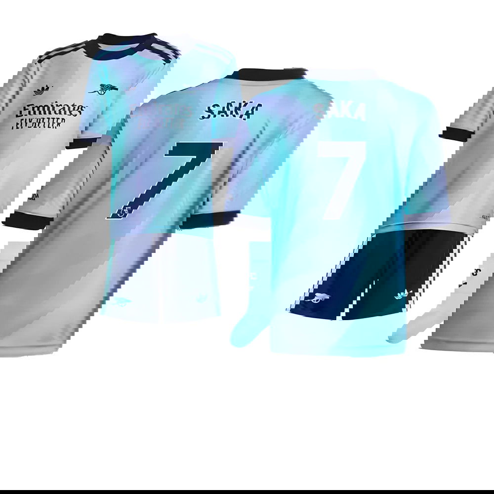 2024-2025 Arsenal Third Mini Kit (Saka 7) 2024-2025 Arsenal Third Mini Kit (Saka 7)