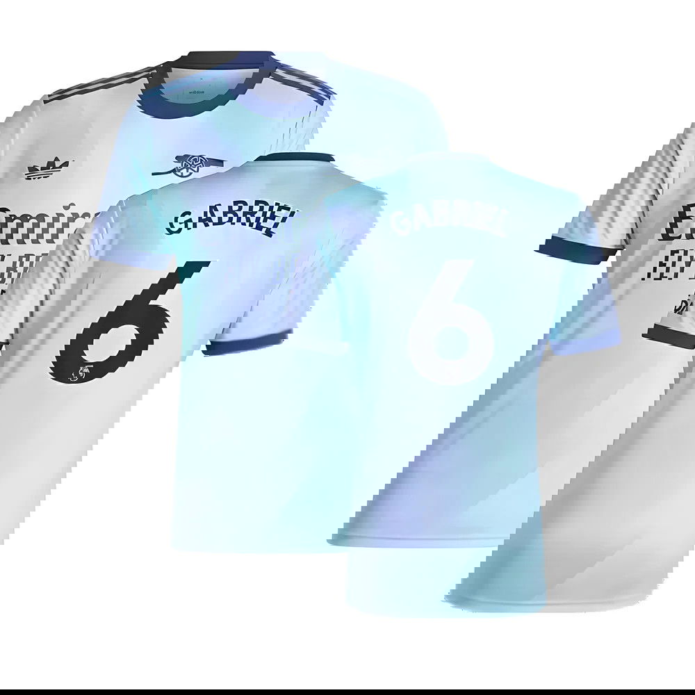 2024-2025 Arsenal Third Shirt (Gabriel 6) 2024-2025 Arsenal Third Shirt (Gabriel 6)