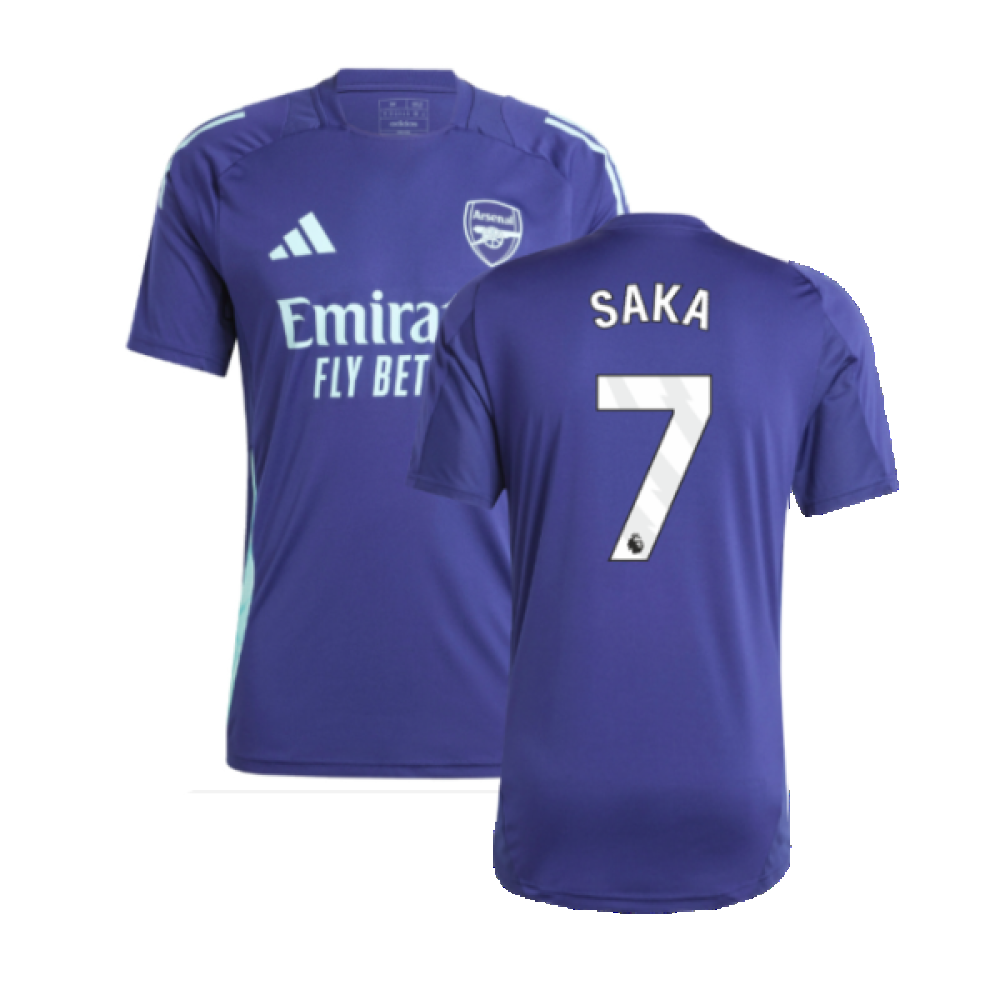 2024-2025 Arsenal Training Jersey (Night Sky) (Saka 7) 2024-2025 Arsenal Training Jersey (Night Sky) (Saka 7)