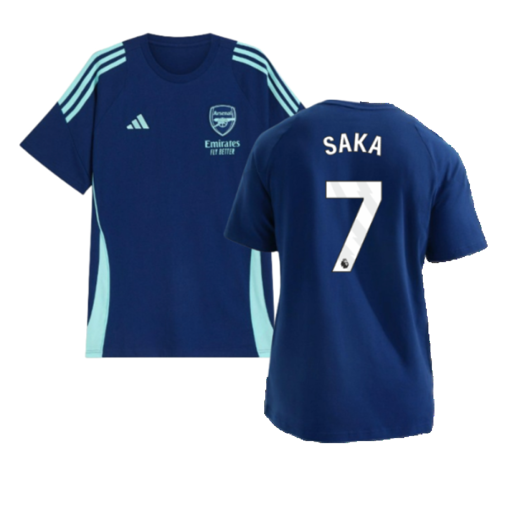 2024-2025 Arsenal Training Tee (Night Sky) (Saka 7) 2024-2025 Arsenal Training Tee (Night Sky) (Saka 7)