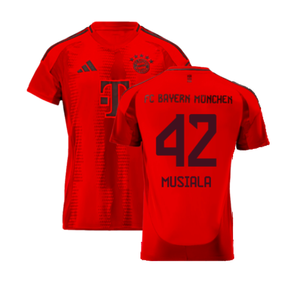 2024-2025 Bayern Munich Home Shirt (Kids) (Musiala 42) 2024-2025 Bayern Munich Home Shirt (Kids) (Musiala 42)