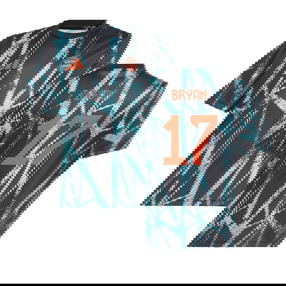 2024-2025 Bayern Munich Pre-Match Shirt (Black) - Kids (Bryan 17) 2024-2025 Bayern Munich Pre-Match Shirt (Black) - Kids (Bryan 17)