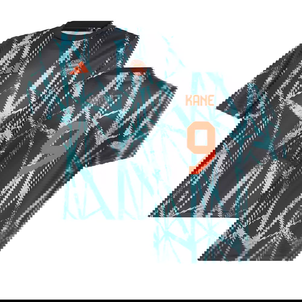 2024-2025 Bayern Munich Pre-Match Shirt (Black) - Kids (Kane 9) 2024-2025 Bayern Munich Pre-Match Shirt (Black) - Kids (Kane 9)