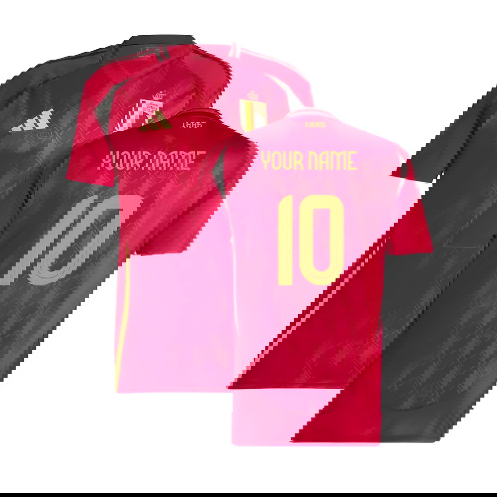 2024-2025 Belgium Home Fan Shirt (Kids) (Your Name) 2024-2025 Belgium Home Fan Shirt (Kids) (Your Name)