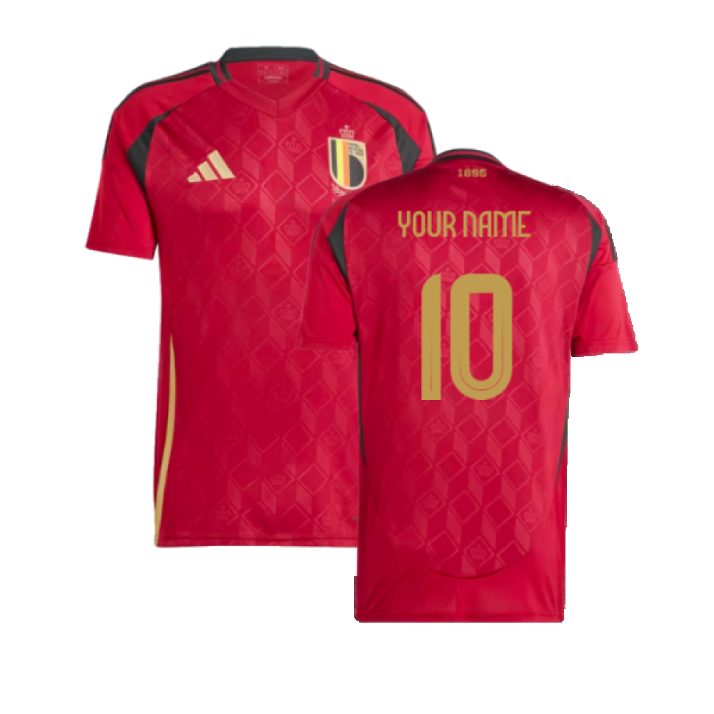 2024-2025 Belgium Home Shirt (Your Name) 2024-2025 Belgium Home Shirt (Your Name)