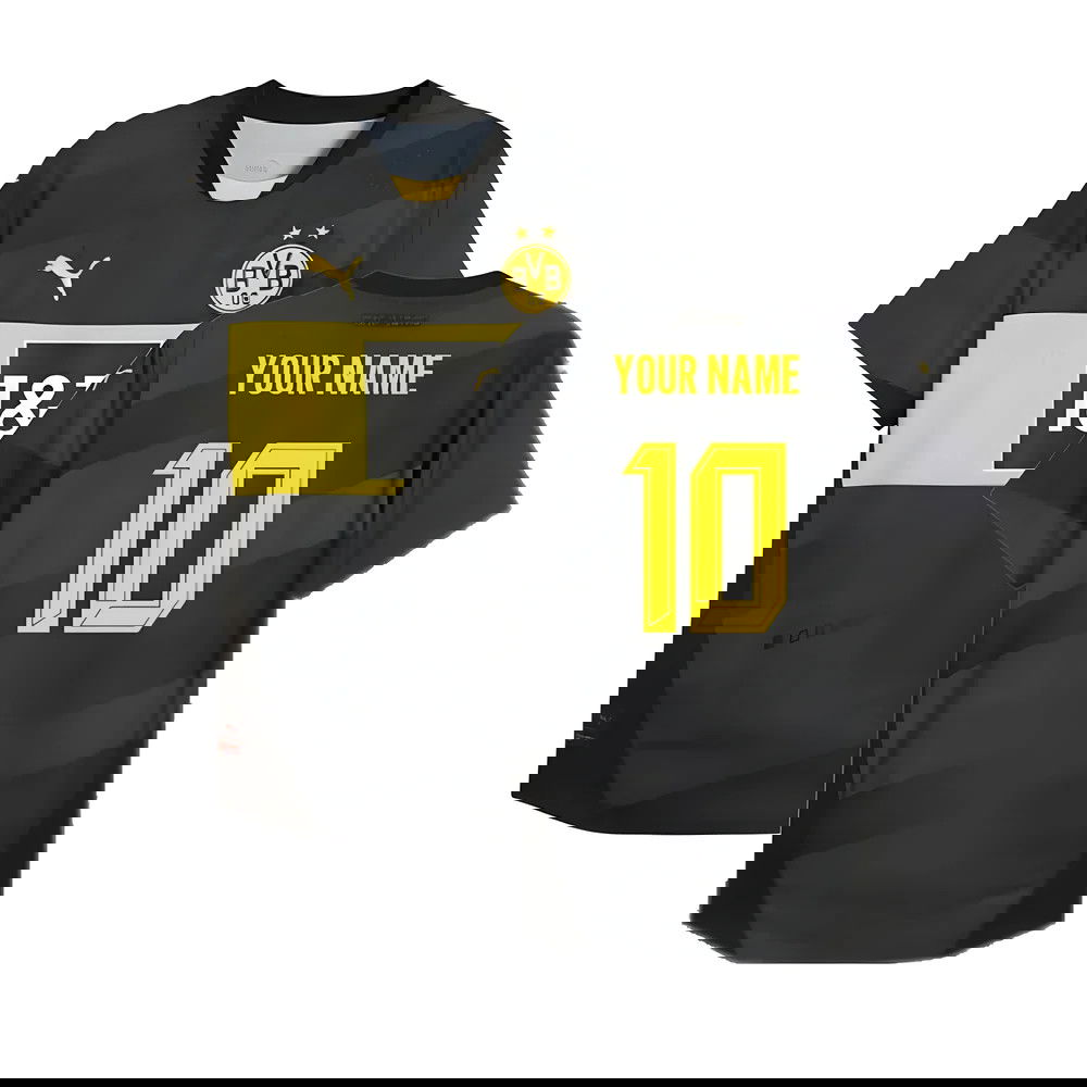 2024-2025 Borussia Dortmund Authentic Away Shirt (Your Name) 2024-2025 Borussia Dortmund Authentic Away Shirt (Your Name)