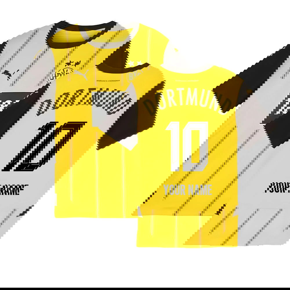 2024-2025 Borussia Dortmund Home Shirt (Kids) (Your Name) 2024-2025 Borussia Dortmund Home Shirt (Kids) (Your Name)