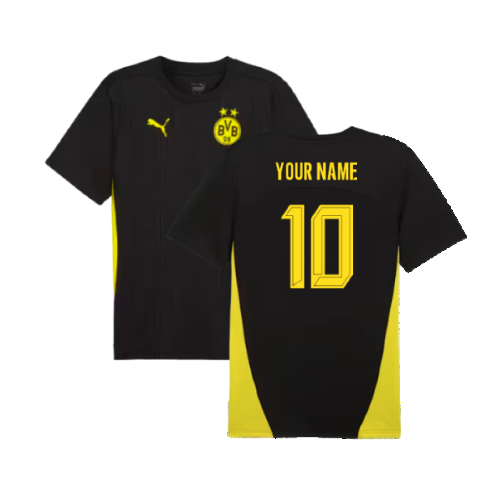 2024-2025 Borussia Dortmund Training Shirt (Black) (Your Name) 2024-2025 Borussia Dortmund Training Shirt (Black) (Your Name)