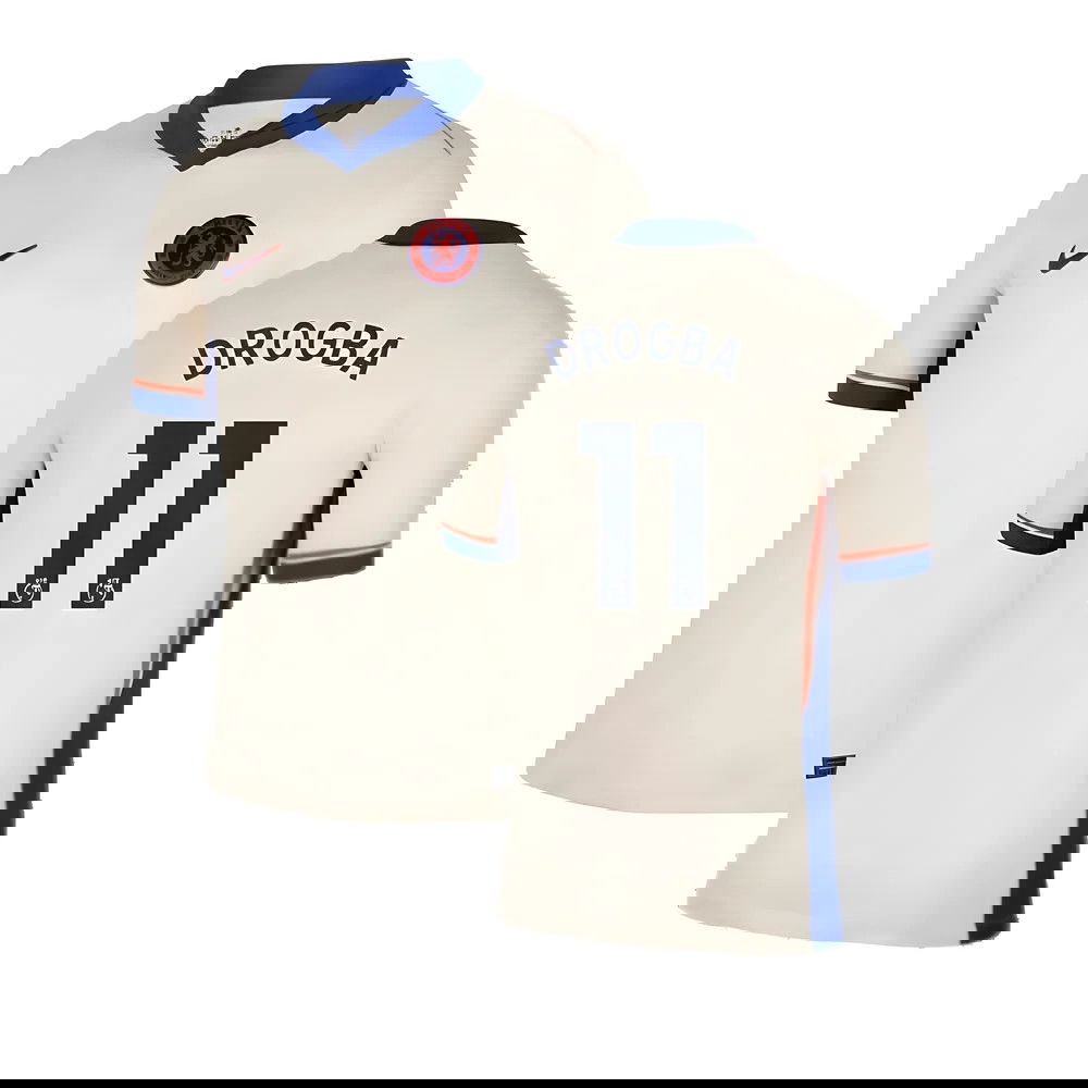 2024-2025 Chelsea Away Shirt (Drogba 11) 2024-2025 Chelsea Away Shirt (Drogba 11)