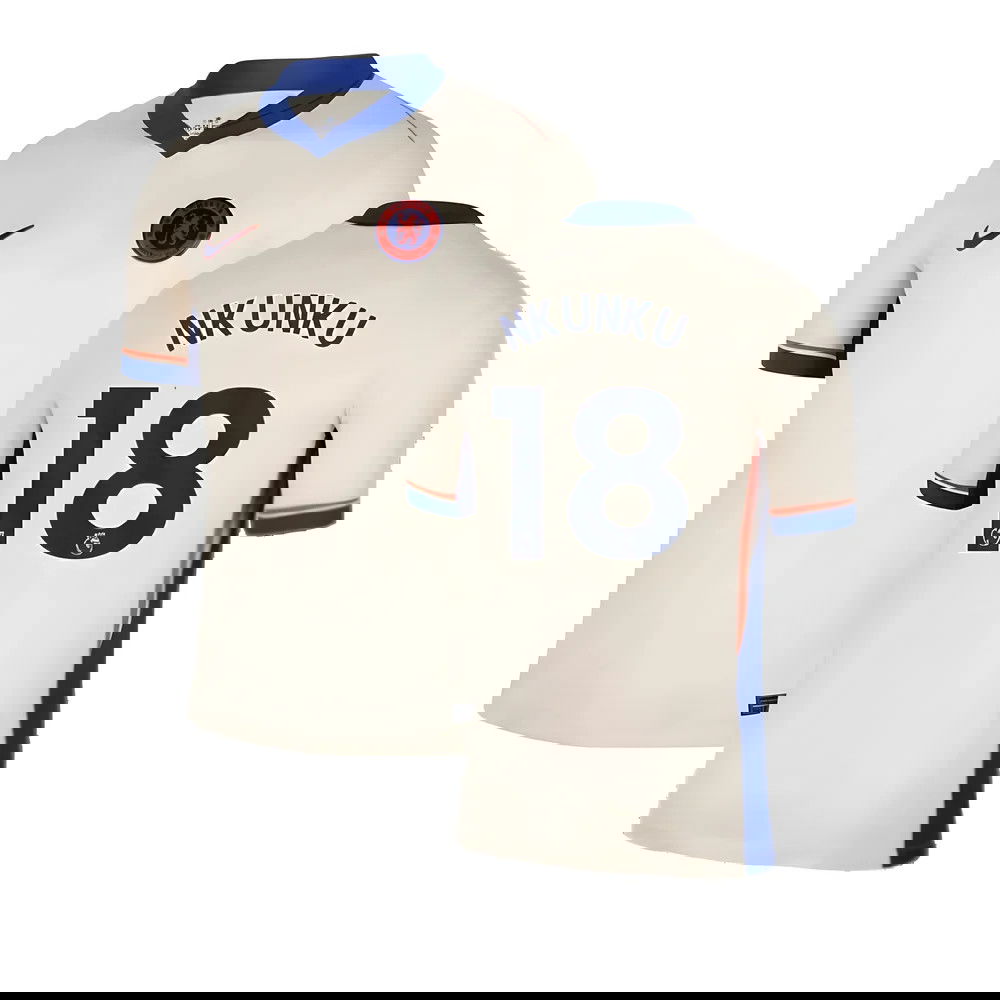 2024-2025 Chelsea Away Shirt (Nkunku 18) 2024-2025 Chelsea Away Shirt (Nkunku 18)