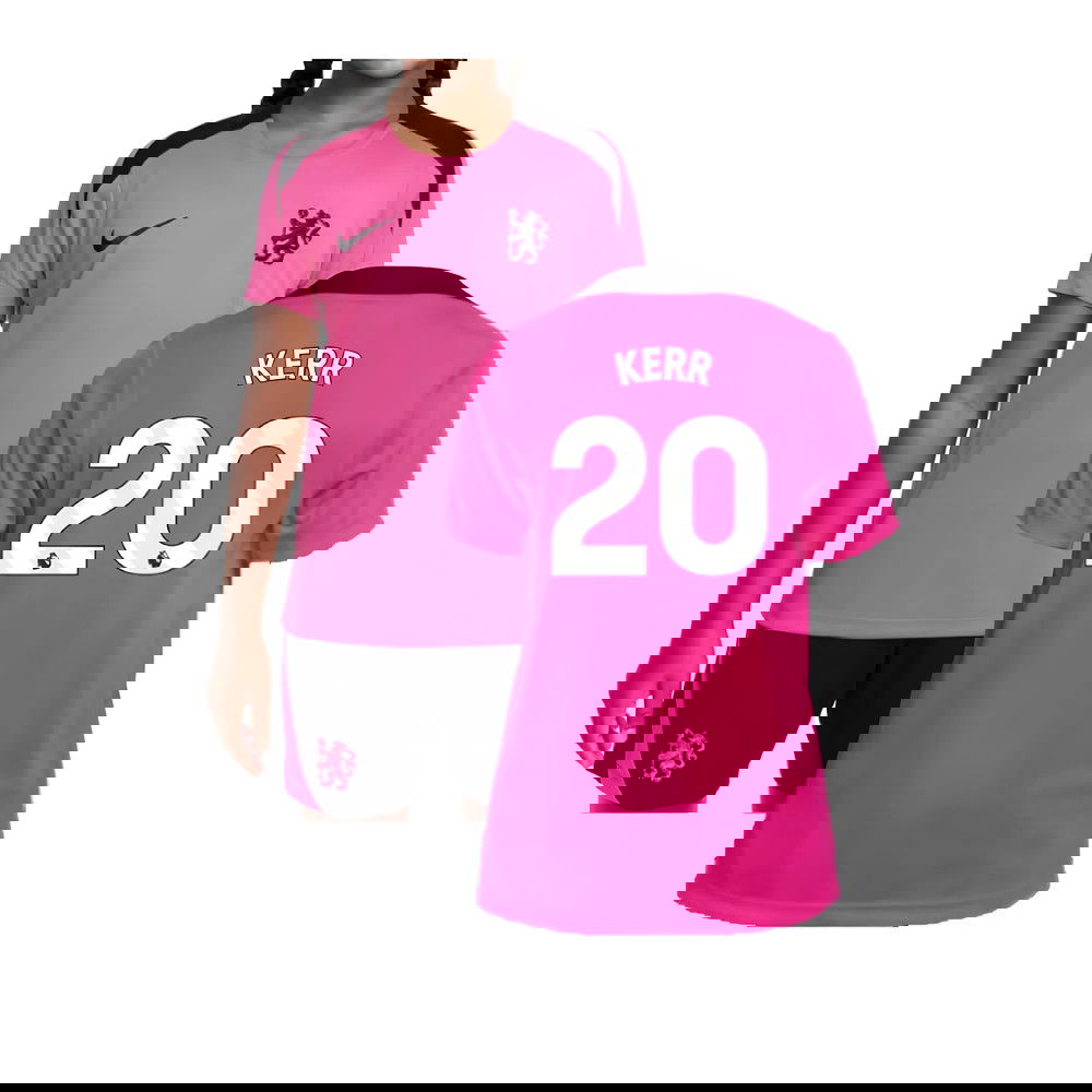 2024-2025 Chelsea Strike Dri-Fit Training Shirt (Pink) - Kids (Kerr 20) 2024-2025 Chelsea Strike Dri-Fit Training Shirt (Pink) - Kids (Kerr 20)