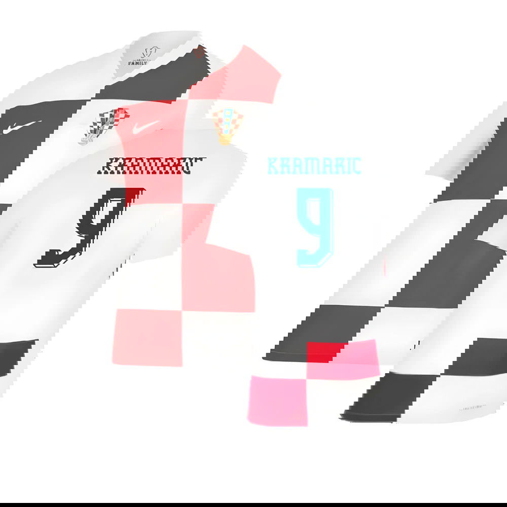 2024-2025 Croatia Home Dri-Fit ADV Authentic Shirt (Kramaric 9) 2024-2025 Croatia Home Dri-Fit ADV Authentic Shirt (Kramaric 9)