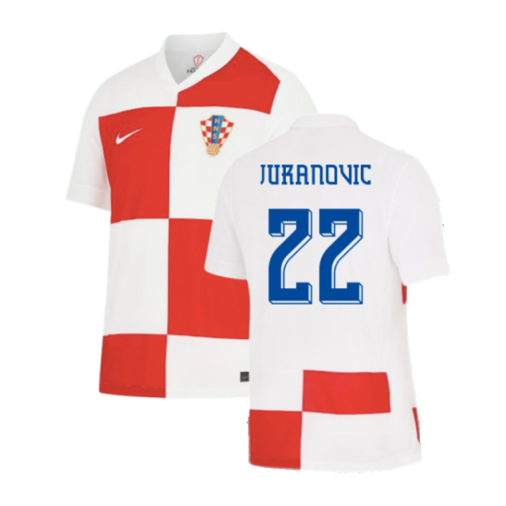 2024-2025 Croatia Home Shirt (Juranovic 22) 2024-2025 Croatia Home Shirt (Juranovic 22)