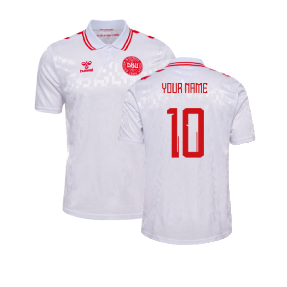 2024-2025 Denmark Away Shirt (Your Name) 2024-2025 Denmark Away Shirt (Your Name)