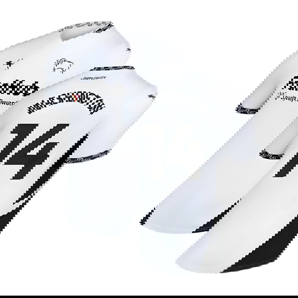 2024-2025 Derby County Home Shirt (Kids) (Washington 14) 2024-2025 Derby County Home Shirt (Kids) (Washington 14)