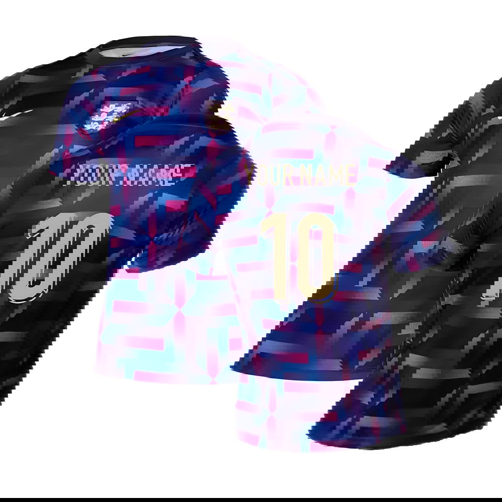 2024-2025 England Academy Pro Pre-Match Shirt (Purple Ink) (Your Name) 2024-2025 England Academy Pro Pre-Match Shirt (Purple Ink) (Your Name)