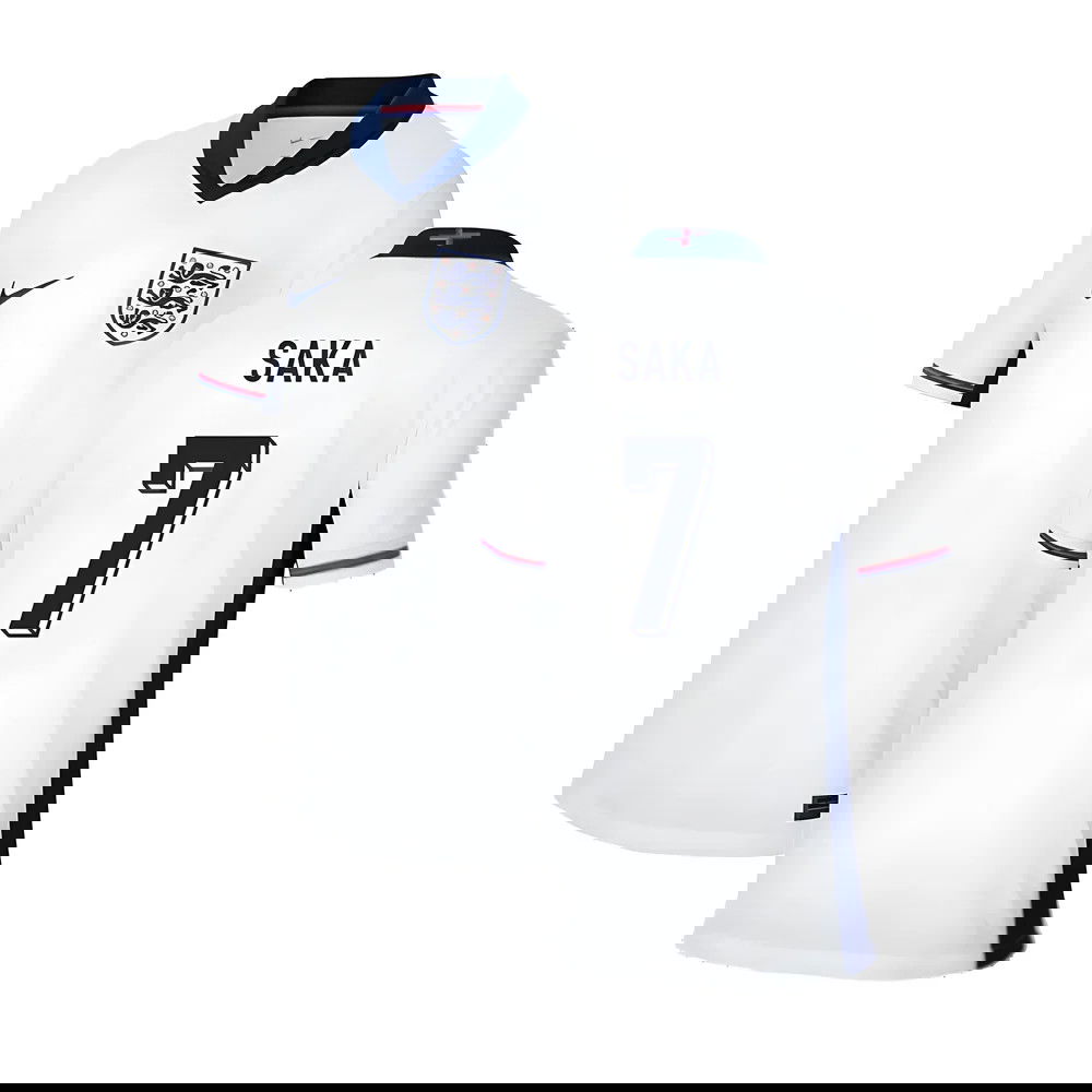 2024-2025 England Home Shirt (Kids) (Saka 7) 2024-2025 England Home Shirt (Kids) (Saka 7)