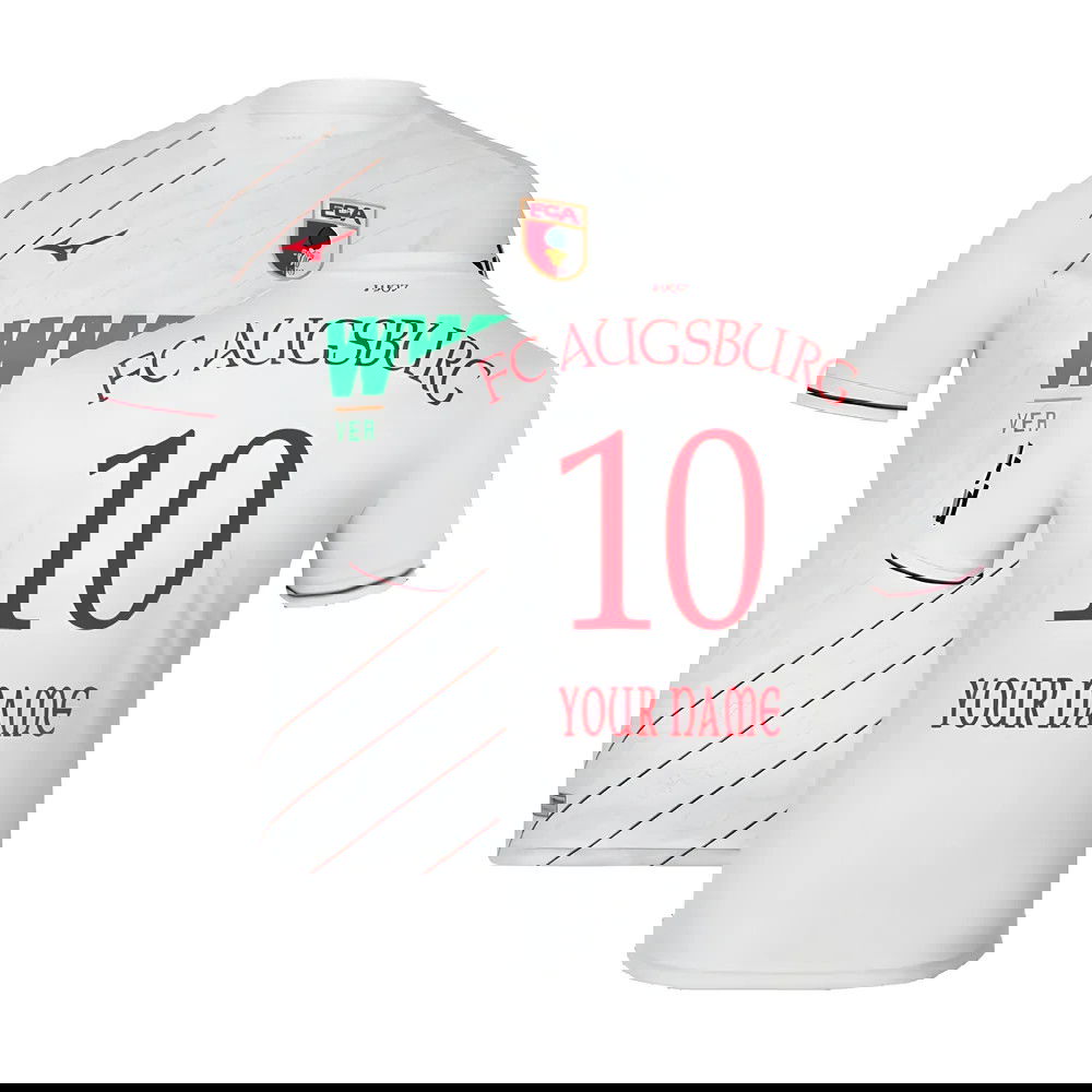 2024-2025 FC Augsburg Home Shirt (Your Name) 2024-2025 FC Augsburg Home Shirt (Your Name)