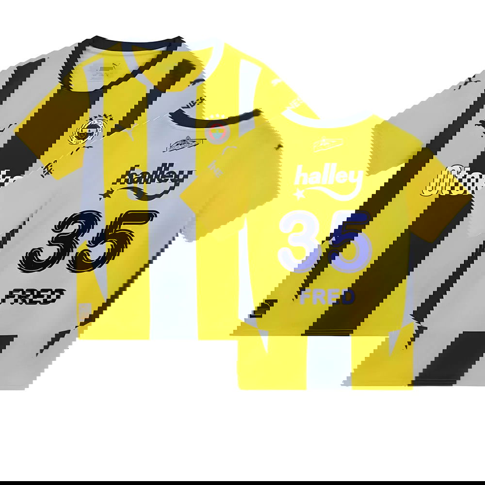 2024-2025 Fenerbahce Home Shirt (Kids) (Fred 35) 2024-2025 Fenerbahce Home Shirt (Kids) (Fred 35)