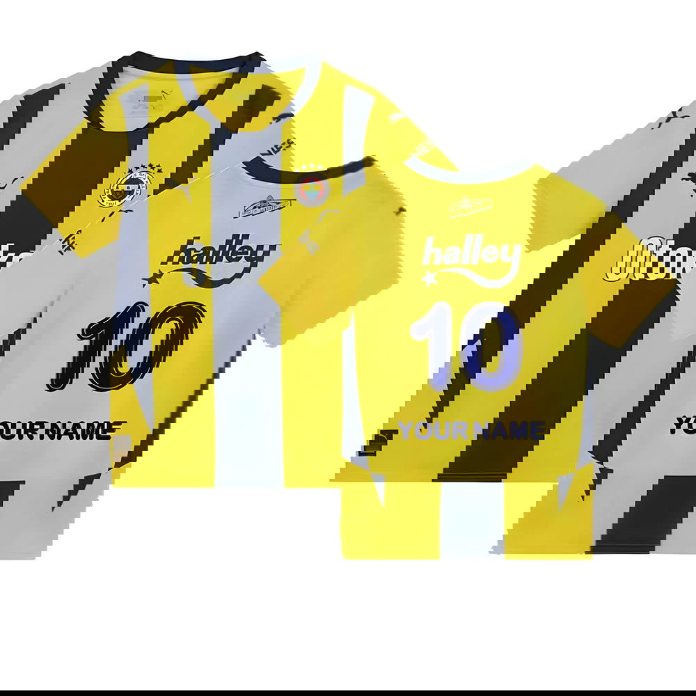 2024-2025 Fenerbahce Home Shirt (Kids) (Your Name) 2024-2025 Fenerbahce Home Shirt (Kids) (Your Name)