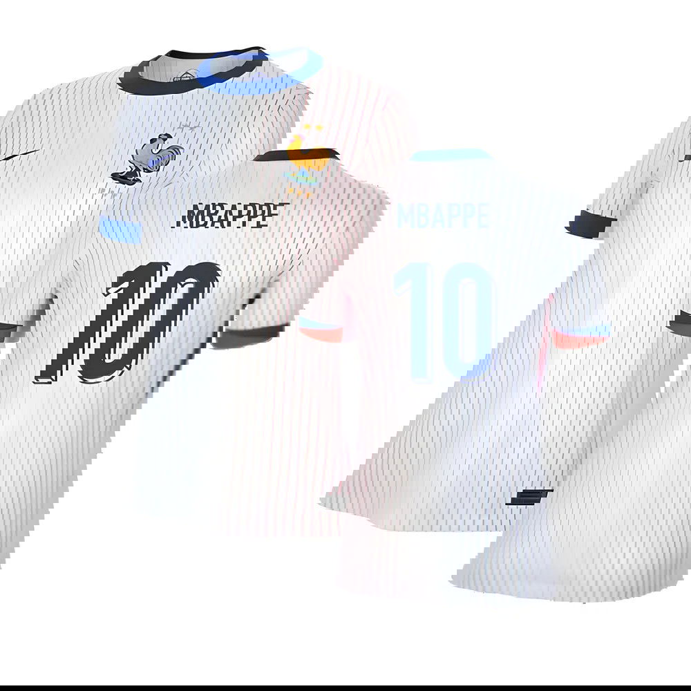 2024-2025 France Away Shirt (Womens) (Mbappe 10) 2024-2025 France Away Shirt (Womens) (Mbappe 10)