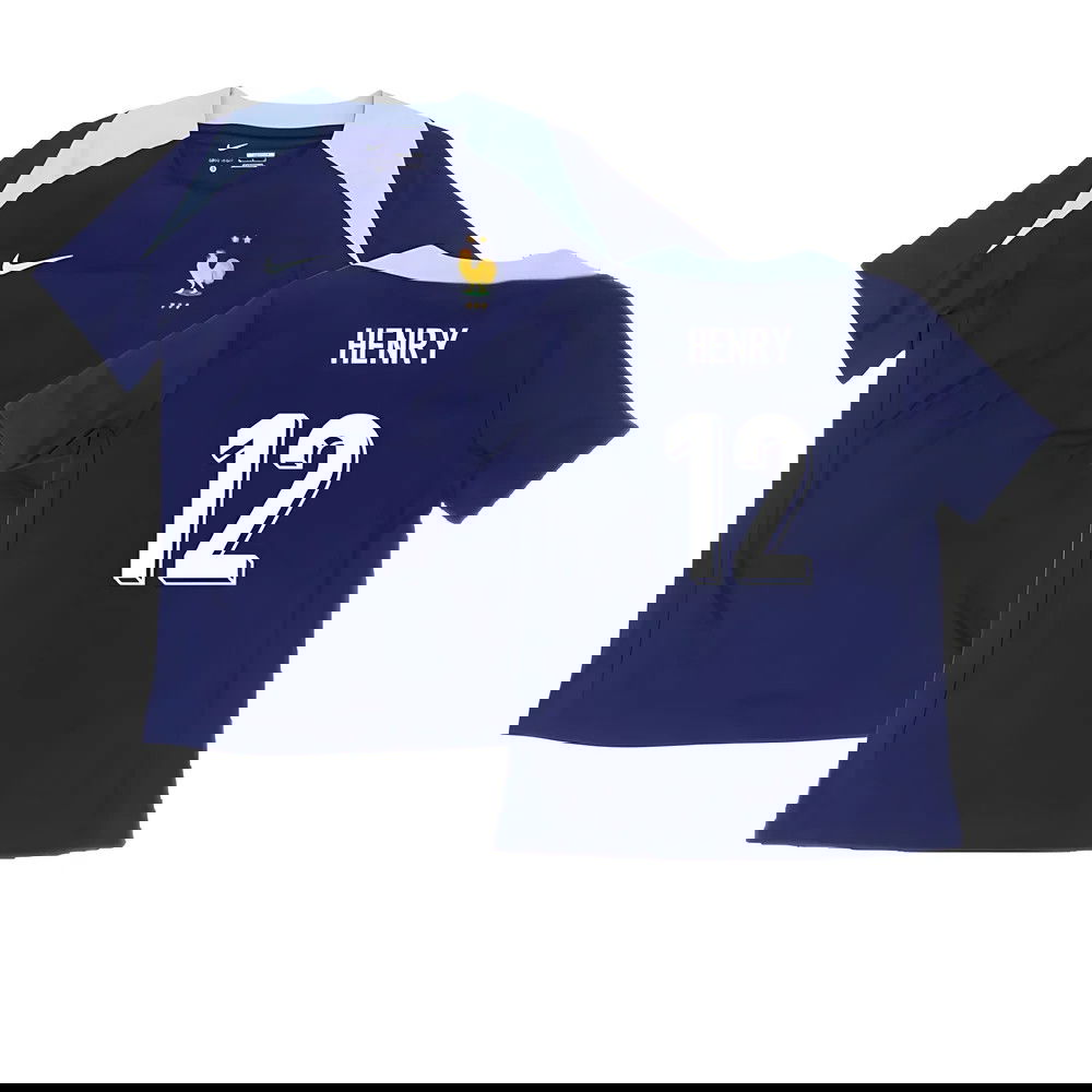 2024-2025 France Dri-Fit Strike Training Shirt (Navy) (Henry 12) 2024-2025 France Dri-Fit Strike Training Shirt (Navy) (Henry 12)