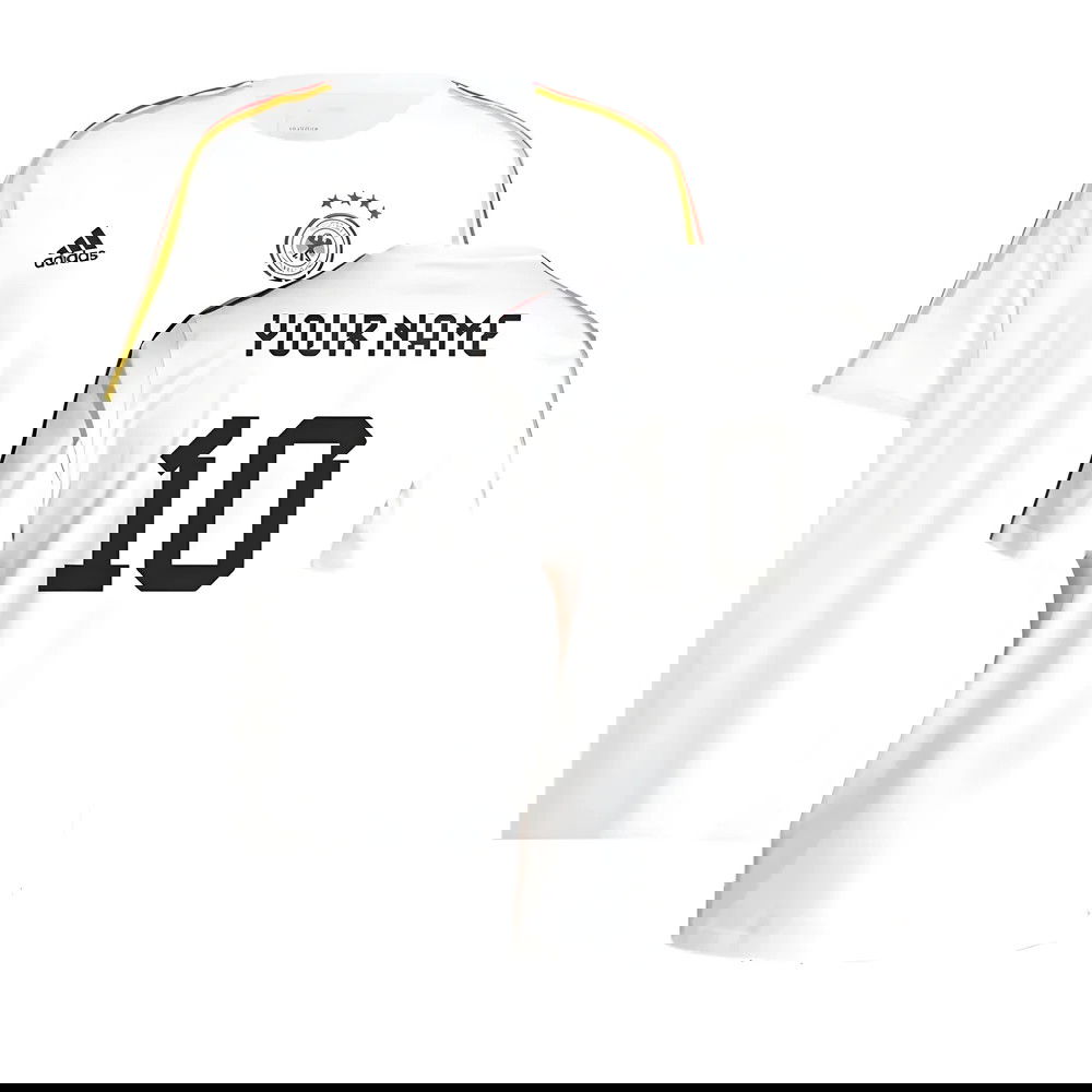 2024-2025 Germany 3S DNA Tee (White) (Your Name) 2024-2025 Germany 3S DNA Tee (White) (Your Name)