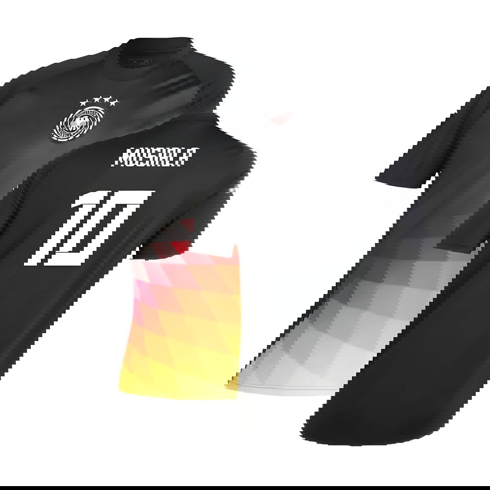2024-2025 Germany Pre-Match Shirt (Black) (Musiala 10) 2024-2025 Germany Pre-Match Shirt (Black) (Musiala 10)