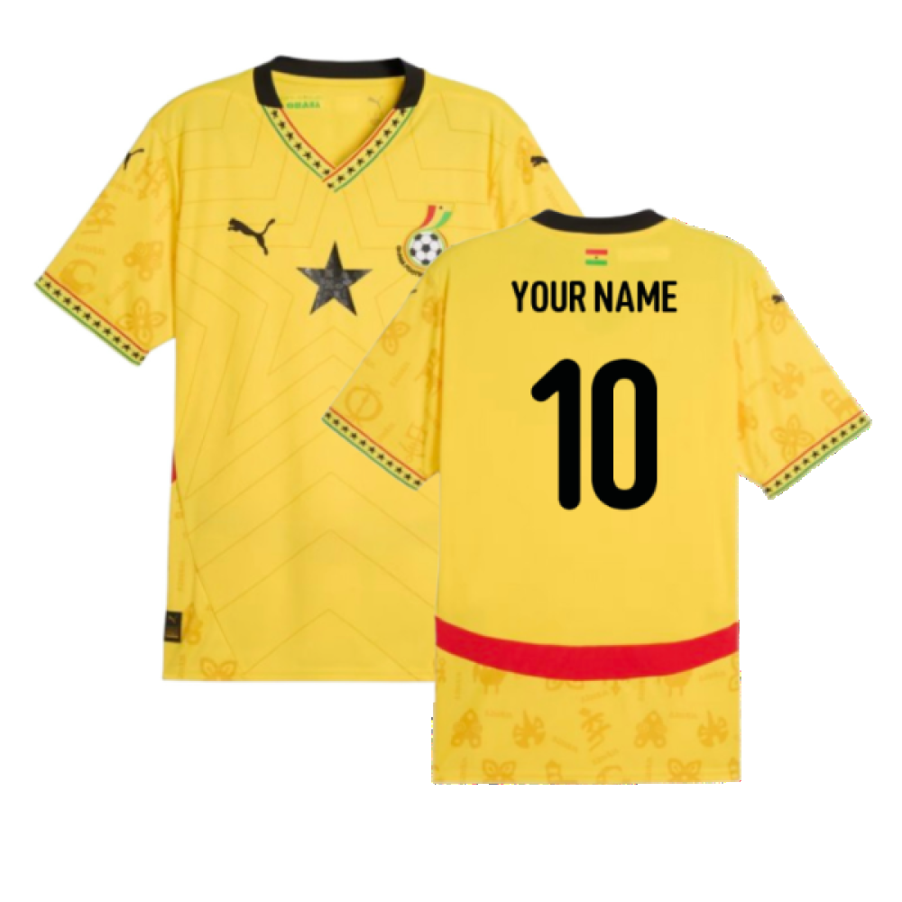 2024-2025 Ghana Away Shirt (Your Name) 2024-2025 Ghana Away Shirt (Your Name)