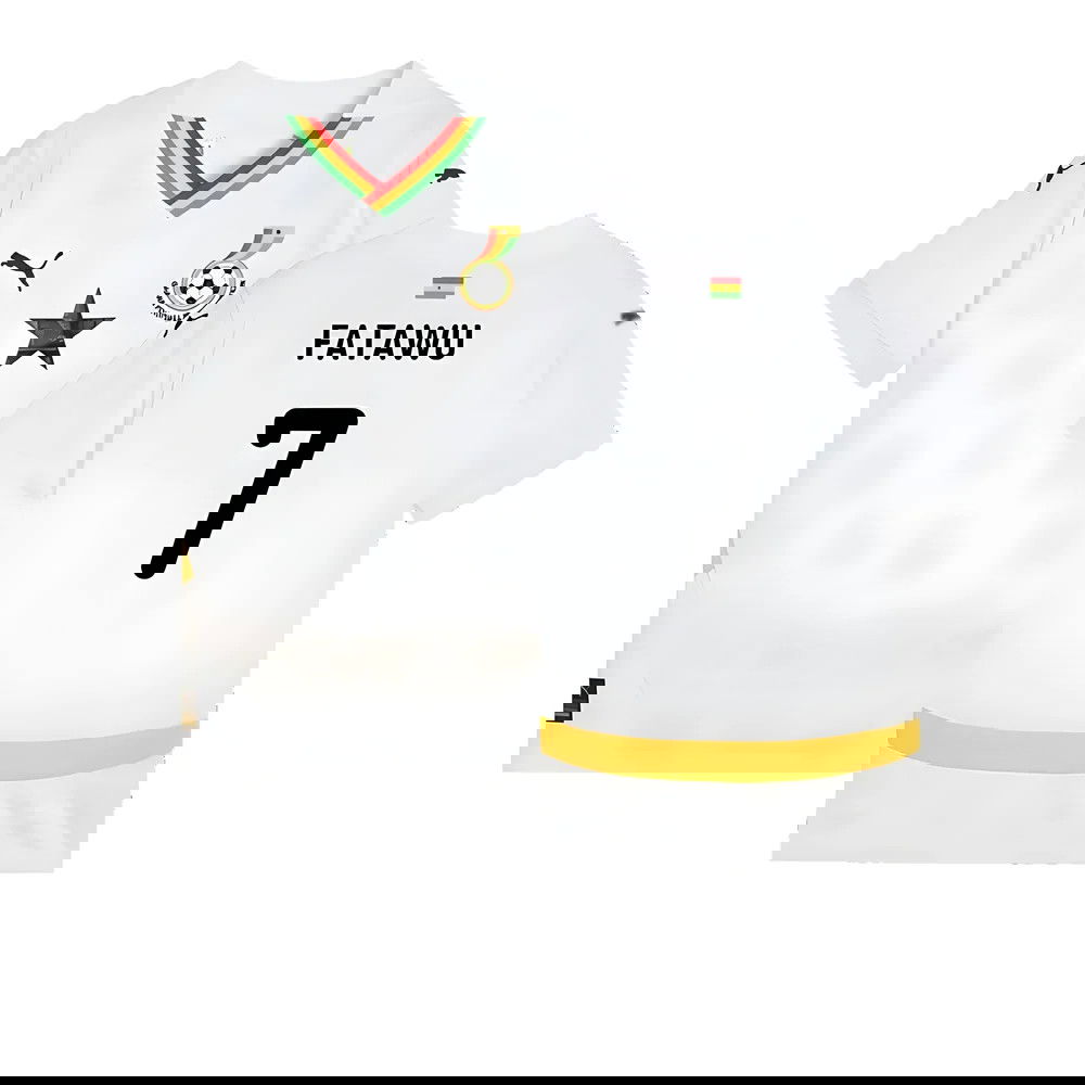 2024-2025 Ghana Home Shirt (Kids) (Fatawu 7) 2024-2025 Ghana Home Shirt (Kids) (Fatawu 7)