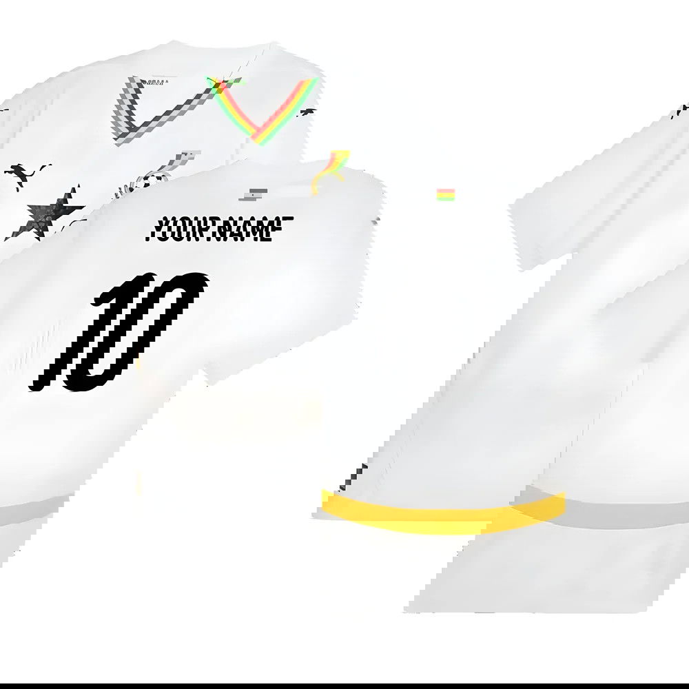 2024-2025 Ghana Home Shirt (Your Name) 2024-2025 Ghana Home Shirt (Your Name)