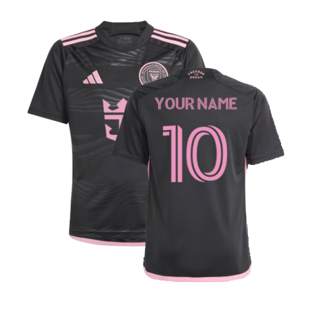 2024-2025 Inter Miami Away Shirt (Kids) (Your Name) 2024-2025 Inter Miami Away Shirt (Kids) (Your Name)