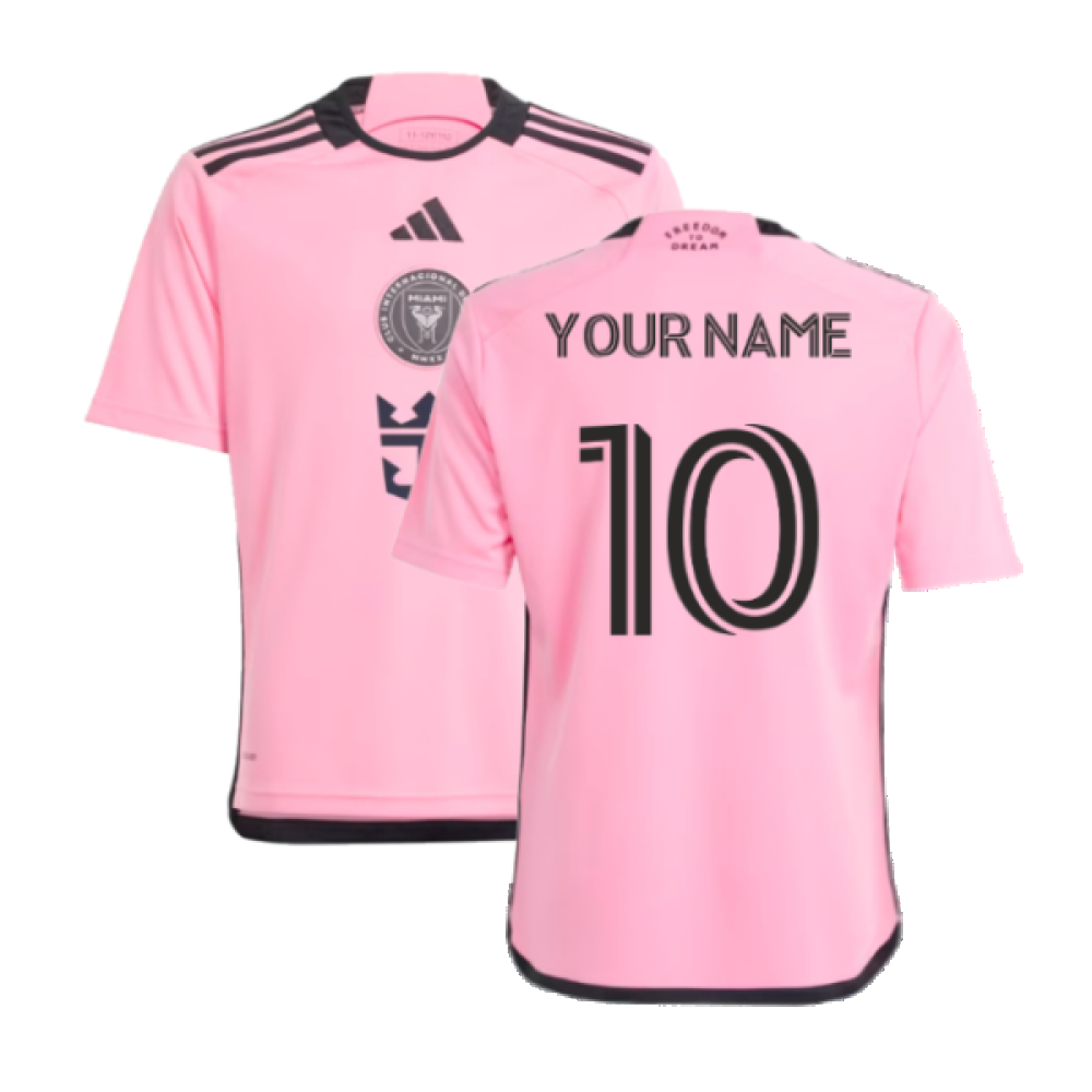 2024-2025 Inter Miami Home Shirt (Kids) (Your Name) 2024-2025 Inter Miami Home Shirt (Kids) (Your Name)