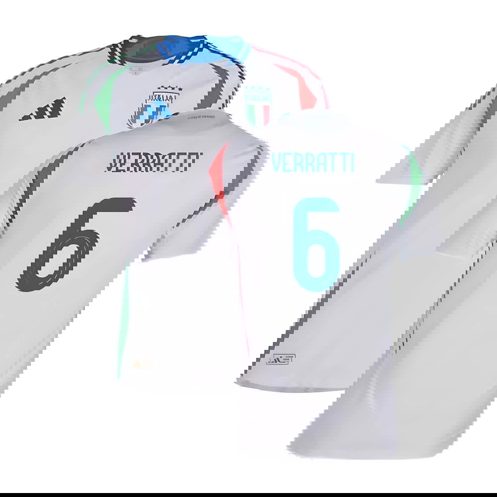 2024-2025 Italy Authentic Away Shirt (VERRATTI 6) 2024-2025 Italy Authentic Away Shirt (VERRATTI 6)