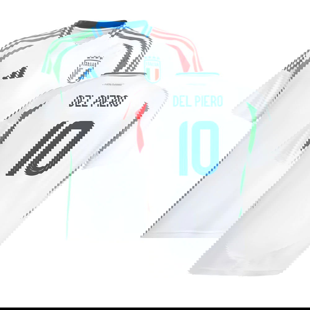 2024-2025 Italy Away Shirt (Kids) (DEL PIERO 10) 2024-2025 Italy Away Shirt (Kids) (DEL PIERO 10)