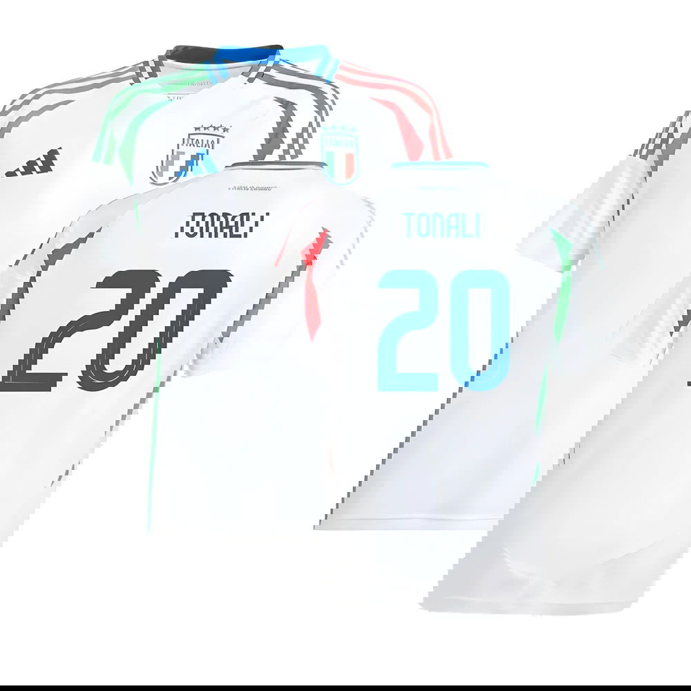 2024-2025 Italy Away Shirt (Kids) (TONALI 20) 2024-2025 Italy Away Shirt (Kids) (TONALI 20)