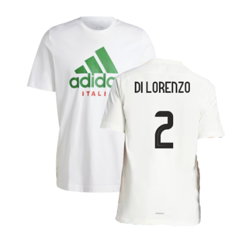 2024-2025 Italy DNA Graphic Tee (White) (DI LORENZO 2) 2024-2025 Italy DNA Graphic Tee (White) (DI LORENZO 2)