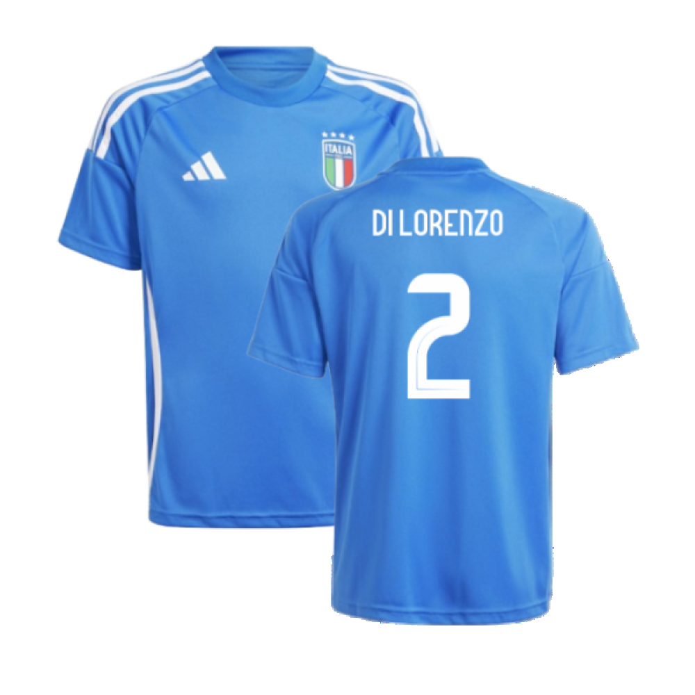 2024-2025 Italy Home Fan Jersey (Kids) (DI LORENZO 2) 2024-2025 Italy Home Fan Jersey (Kids) (DI LORENZO 2)