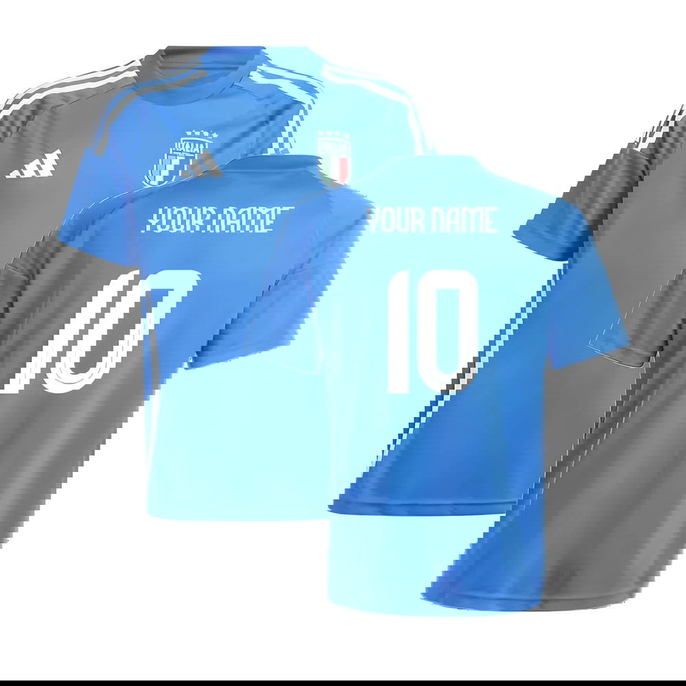 2024-2025 Italy Home Fan Jersey (Kids) (Your Name) 2024-2025 Italy Home Fan Jersey (Kids) (Your Name)