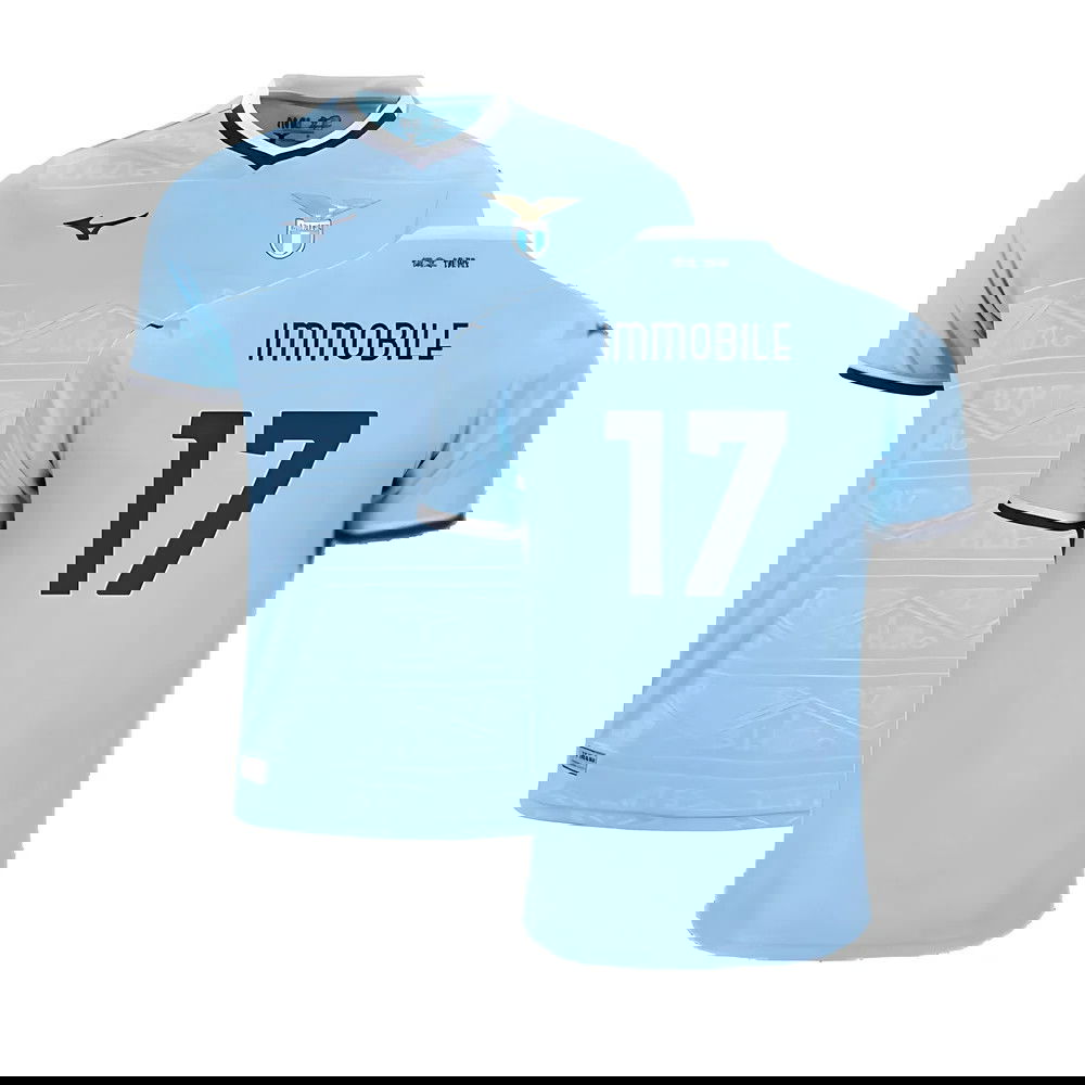 2024-2025 Lazio Home Shirt (Immobile 17) 2024-2025 Lazio Home Shirt (Immobile 17)
