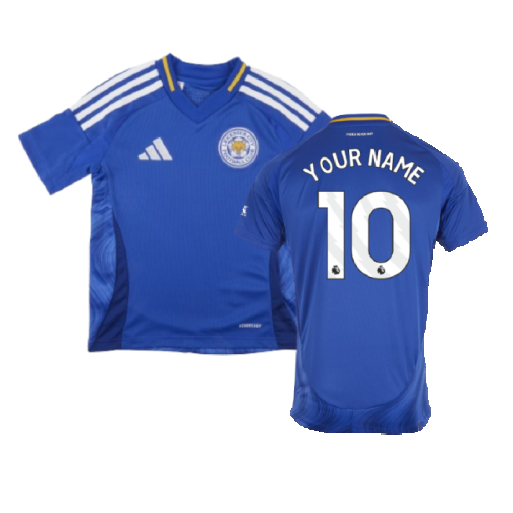 2024-2025 Leicester City Home Shirt (Kids) (Your Name) 2024-2025 Leicester City Home Shirt (Kids) (Your Name)