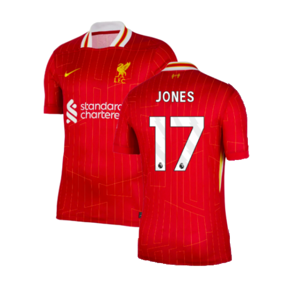 2024-2025 Liverpool Home Shirt (Jones 17) 2024-2025 Liverpool Home Shirt (Jones 17)