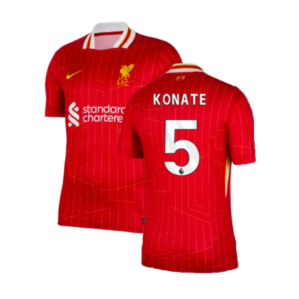 2024-2025 Liverpool Home Shirt (Konate 5) 2024-2025 Liverpool Home Shirt (Konate 5)