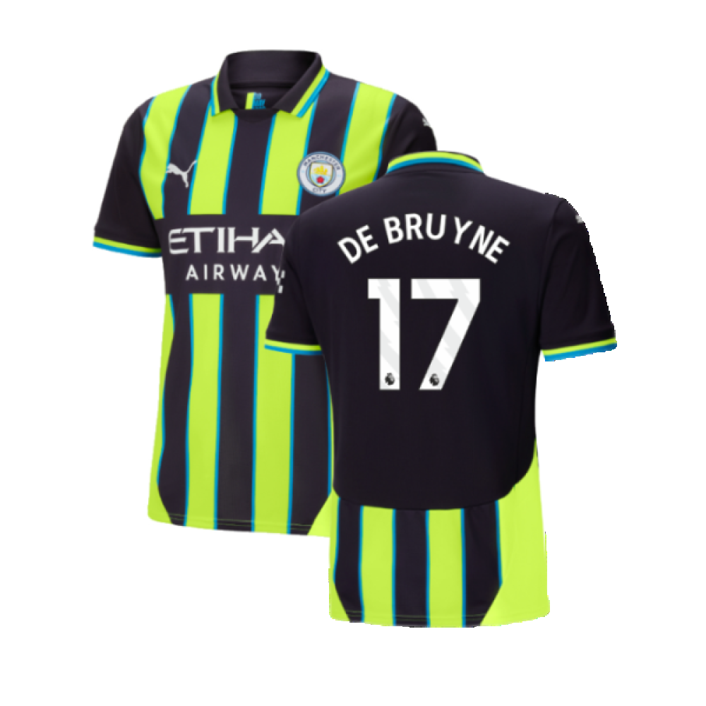 2024-2025 Man City Away Shirt (De Bruyne 17) 2024-2025 Man City Away Shirt (De Bruyne 17)