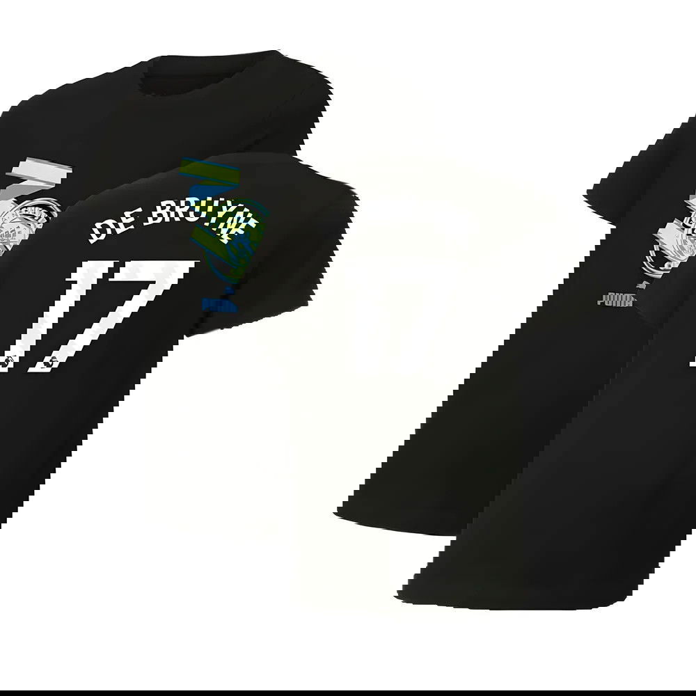 2024-2025 Man City ftblCulture Tee (Black) (De Bruyne 17) 2024-2025 Man City ftblCulture Tee (Black) (De Bruyne 17)