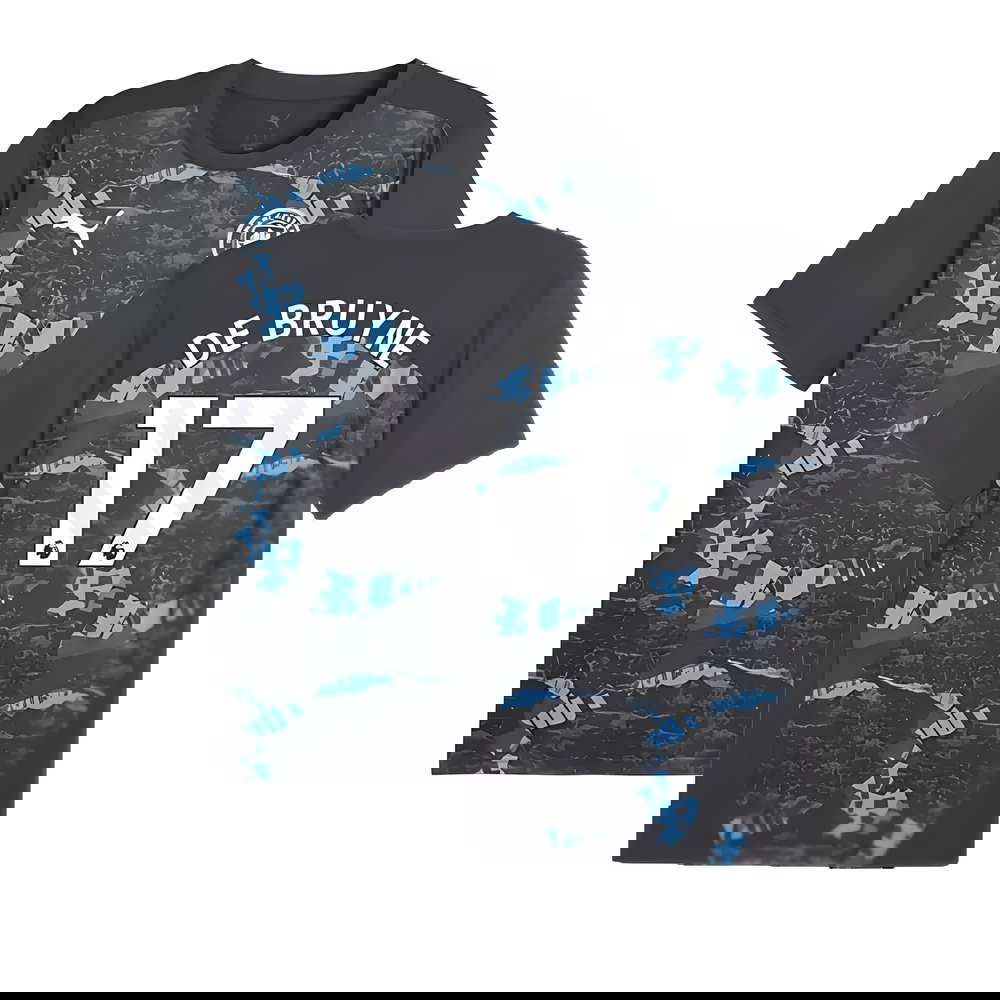 2024-2025 Man City Prematch SS Jersey (Strong Gray) (De Bruyne 17) 2024-2025 Man City Prematch SS Jersey (Strong Gray) (De Bruyne 17)