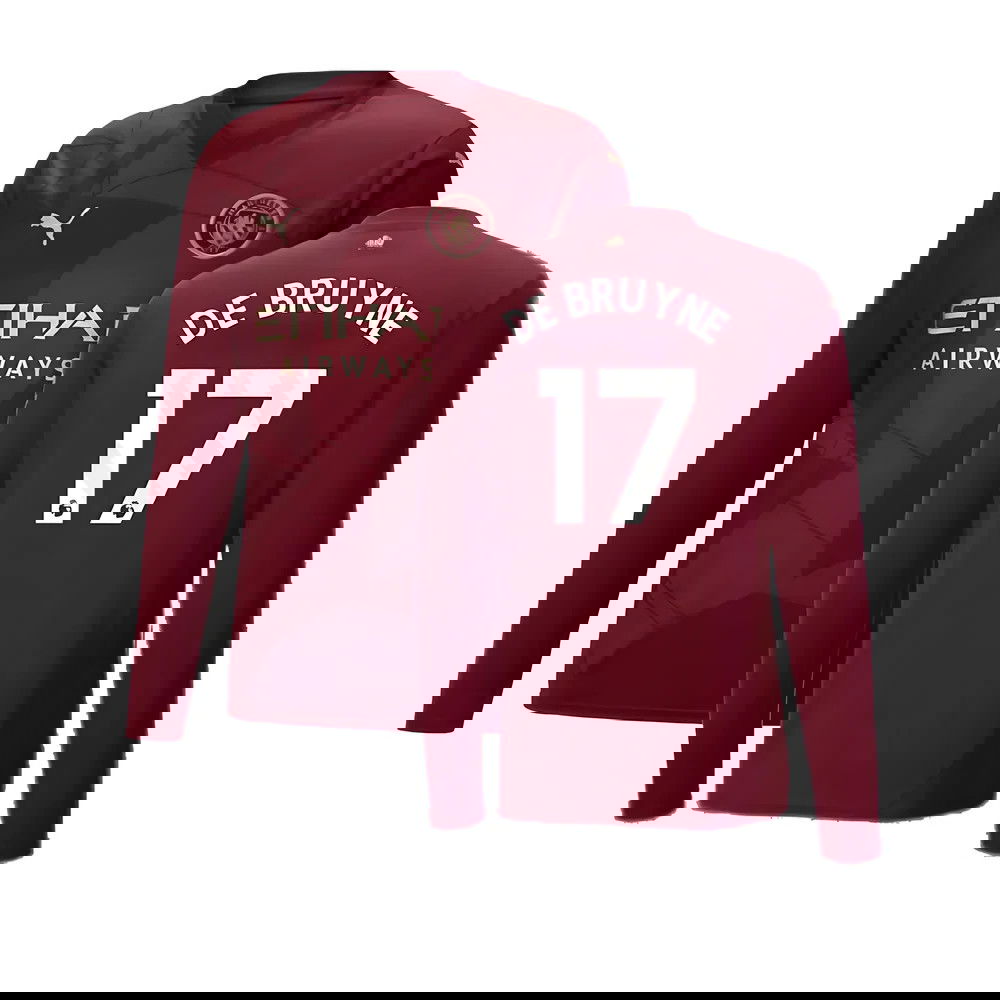 2024-2025 Man City Third Long Sleeve Shirt (De Bruyne 17) 2024-2025 Man City Third Long Sleeve Shirt (De Bruyne 17)