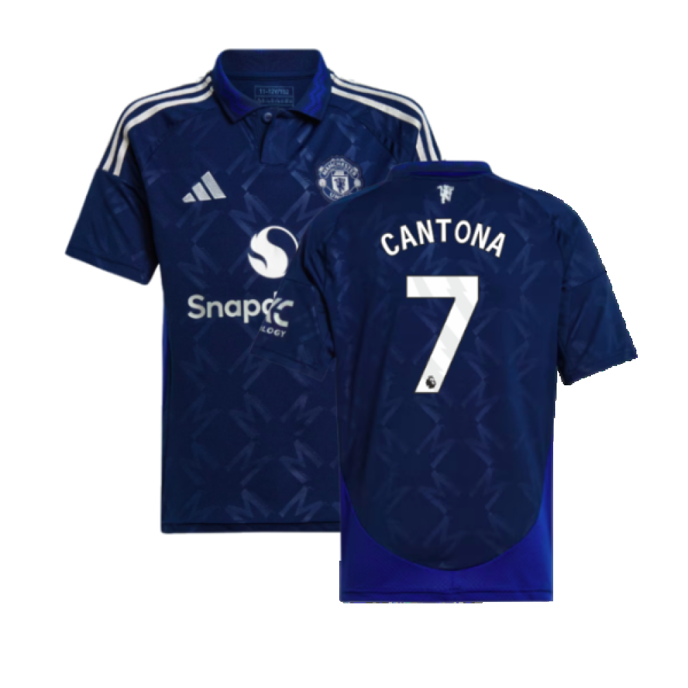 2024-2025 Man Utd Away Shirt (Kids) (Cantona 7) 2024-2025 Man Utd Away Shirt (Kids) (Cantona 7)