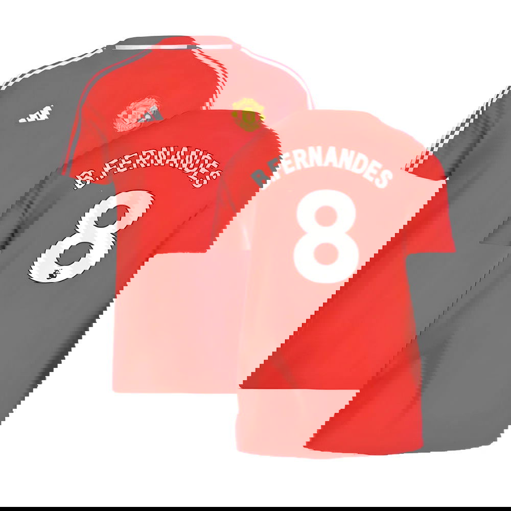 2024-2025 Man Utd DNA Tee (Red) (B.Fernandes 8) 2024-2025 Man Utd DNA Tee (Red) (B.Fernandes 8)