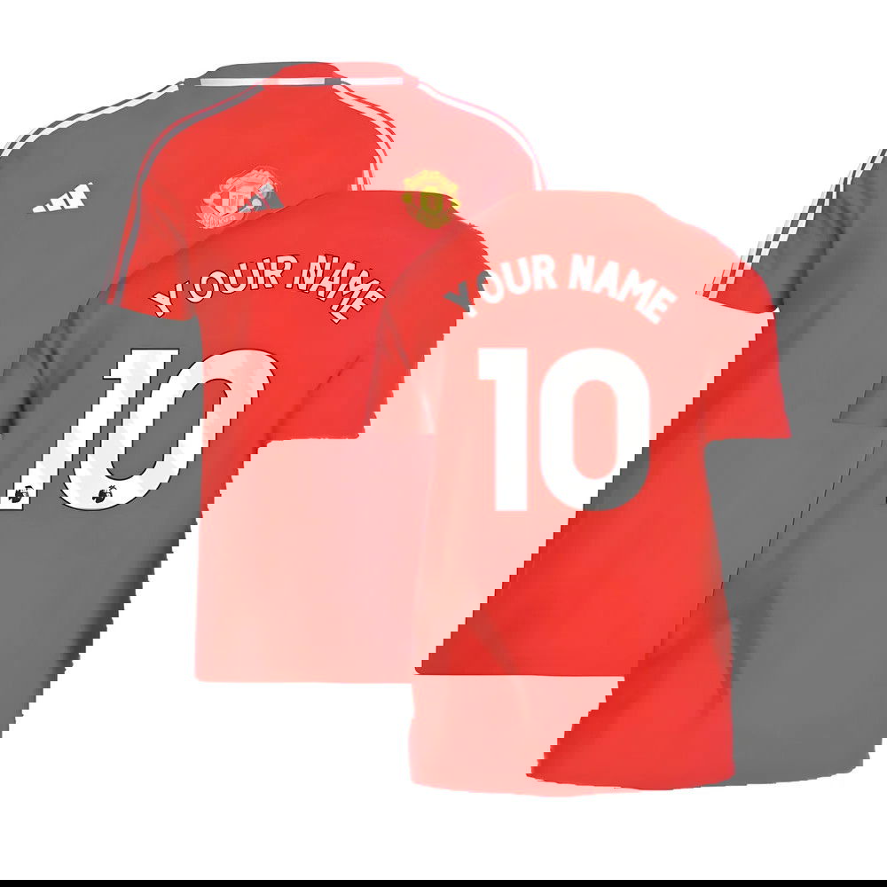 2024-2025 Man Utd DNA Tee (Red) (Your Name) 2024-2025 Man Utd DNA Tee (Red) (Your Name)